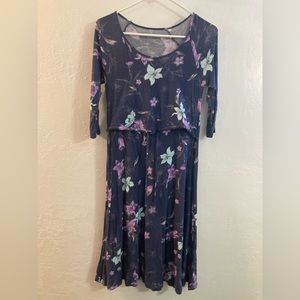 Women’s Latched Mama Nursing Dress, Size S